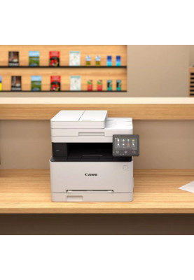 БФП А4 Canon Color Laser i-SENSYS MF651Cw (21 стор/хв, 1200x1200 dpi, Wi-Fi, Ethernet, білий)