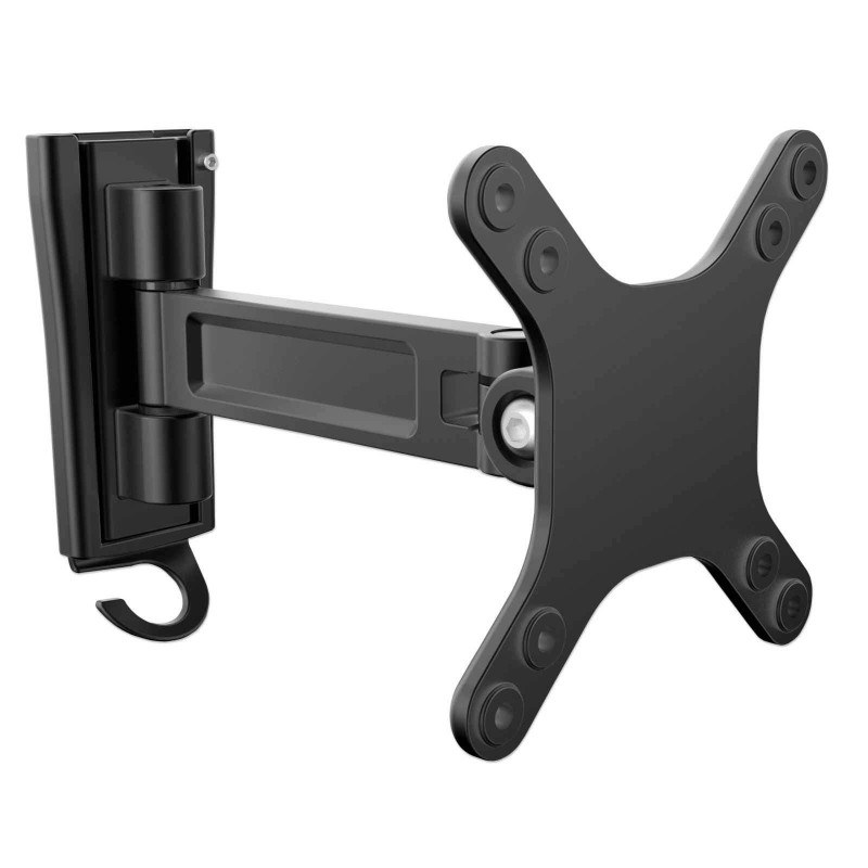 Кріплення для телевізора Manhattan MH TV 13" - 32" 460965 VESA100х100/Max 15kg/1 joint/Aluminium/Black