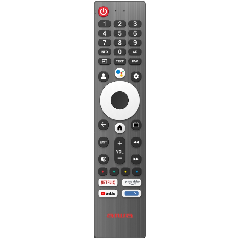 TV 40 AIWA 40GO50804FHD FHD/DLED/T2/Google TV/2 x 10W/Dolby Digital/HDMI/Wi-Fi/VESA 200x100/Black
