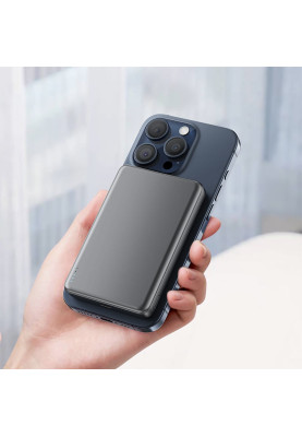 УМБ Acefast Magnetic Wireless 10000mAh 20W  PD,QC 3.0, QI 15W M12 Black
