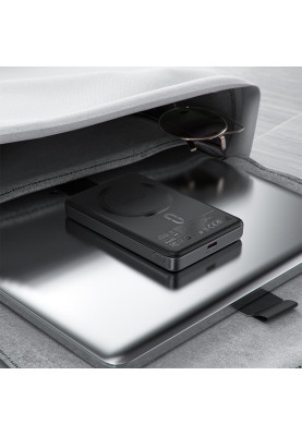 УМБ Acefast Magnetic Wireless 10000mAh 20W  PD,QC 3.0, QI 15W M12 Black