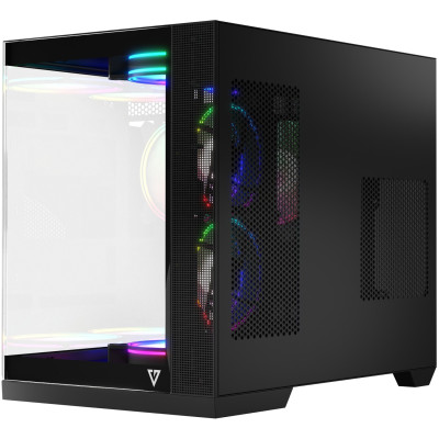 Корпус Modecom VOLCANO PANORAMA APEX ARGB 7F MIDI GREY без БЖ ATX