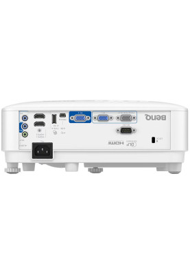 Проектор BENQ MX808STH, короткофокусний, DLP, XGA, 3600AL, 20000:1, D-sub, HDMI, білий
