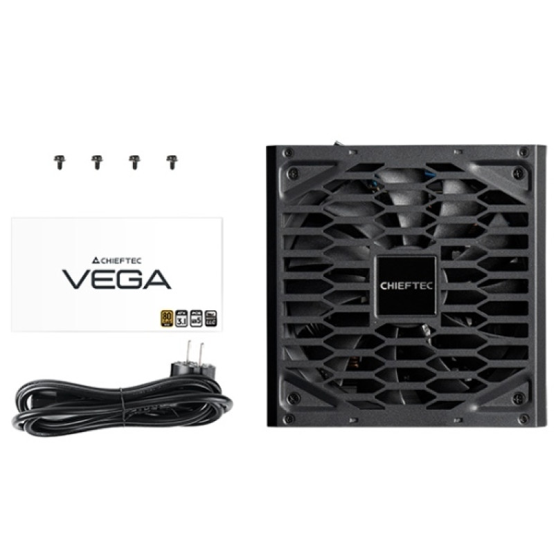 БЖ 750W Chieftec VEGA PPG-750-S ATX 3.1 135mm, 80+ Gold, Retail