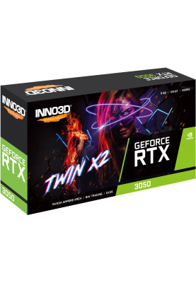 GeForce RTX3050 Inno3D Twin X2, 6GB GDDR6 128bit PCI-E 4.0