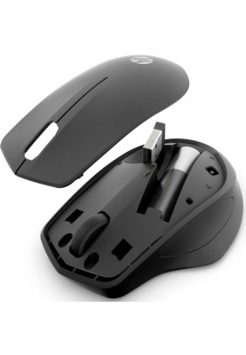 Мишка бездротова HP Silent 280M, 3 кн., 1200 dpi, чорна