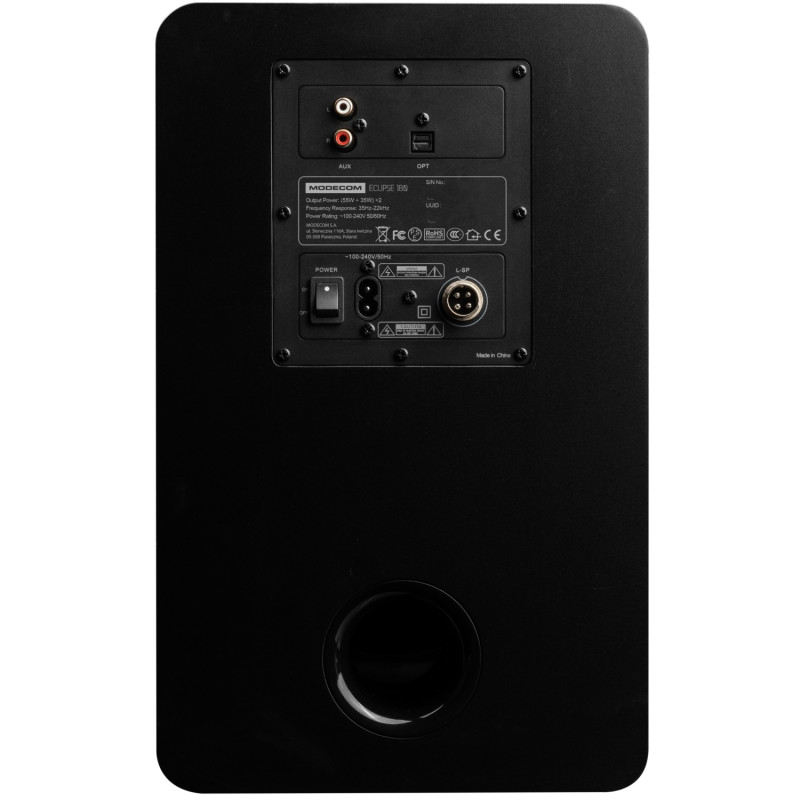 Акустична система 2.0 Modecom Eclipse 180, 180Вт., Bluetooth APT-X, Remote, чорна