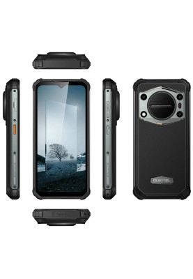 Смартфон Oukitel WP22 6.58“ FHD+ /8GB/256GB/ Helio P90 / 10000mAh / 48+16Мп / IP69K / Black