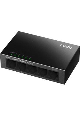 Комутатор Cudy GS105, 5-Port Gigabit Metal  Switch