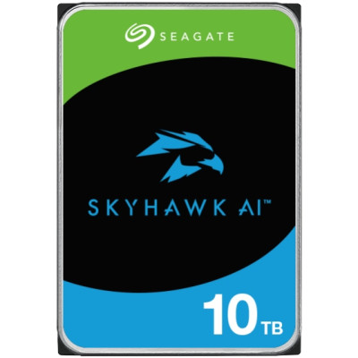 HDD 10TB, Seagate SkyHawk AI,  256MB, 3.5" SATAIII (ST10000VE001)