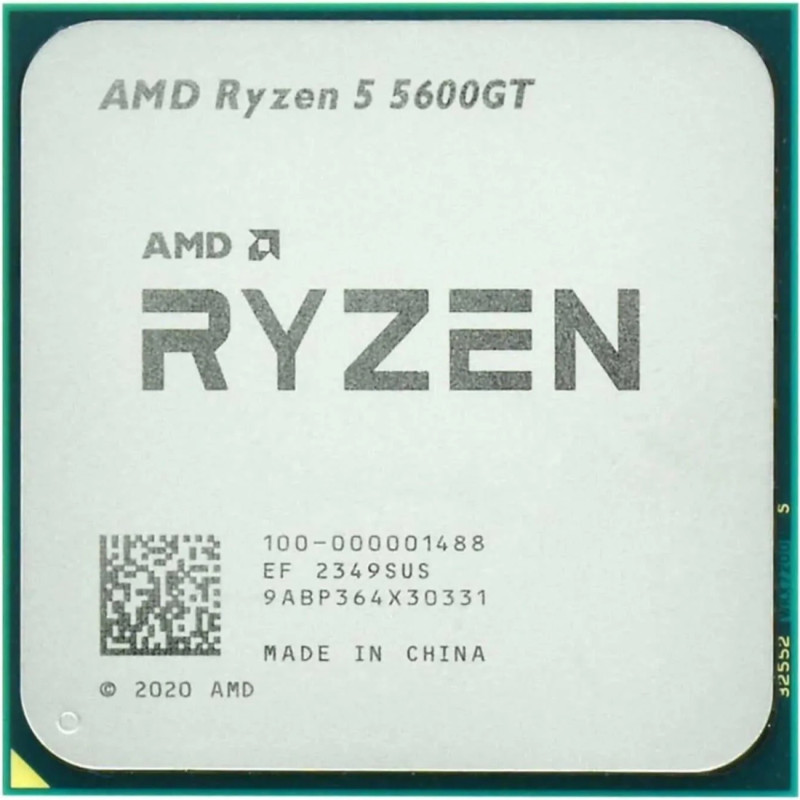 AMD Ryzen 5 6C/12T 5600GT (3.6/4.6GHz Boost,19MB,65W,AM4,Radeon Graphics) Tray