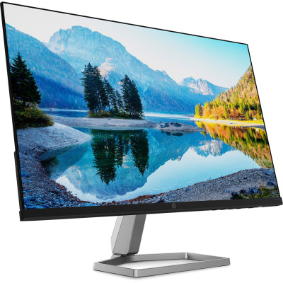 TFT 23.8" HP M24fe, IPS, 75Hz, VGA, HDMI, чорно-сріблястий