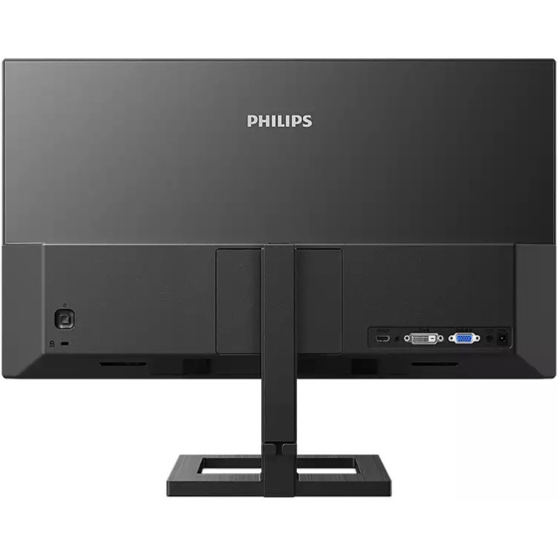 TFT 23.8" Philips 241E2FD, IPS, 1ms, VGA, HDMI, DVI-D, чорний
