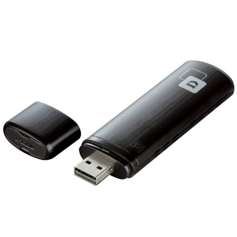 Адаптер D-Link DWA-182  Wi-Fi 802.11ac DWA-182 802.11ac, USB