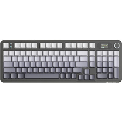 Клавіатура ігрова механічна Attack Shark X98 Pro 99кл. RGB, Wireless, TFT disp., Moonlit Night