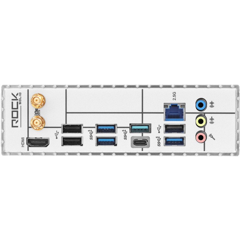 ASRock B550 Rock WiFi (AM4/B550, 4*DDR4, 2xPCIex16, HDMI, 4xSATA, 3xM.2, 2.5GLan, 7.1ch, ATX)