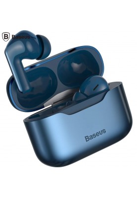 Навушники з мікрофоном Baseus SIMU ANC True Wireles Earphones S1 Pro Сині