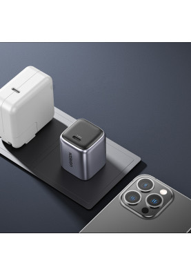 Зарядний пристрій 1xUSB 30W (USB-C) Gan PD Nexode Mini Сірий CD319 Ugreen