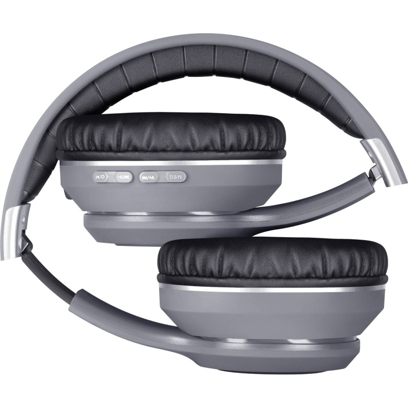 Гарнітура Defender FreeMotion B571, Bluetooth+3,5мм, LED, Gray