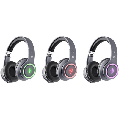 Гарнітура Defender FreeMotion B571, Bluetooth+3,5мм, LED, Gray