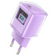 Зарядний пристрій 1xUSB-C 30W Gan A53 Fast Charger alfalfa purple Acefast