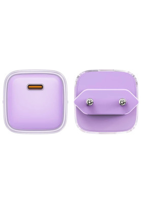 Зарядний пристрій 1xUSB-C 30W Gan A53 Fast Charger alfalfa purple Acefast