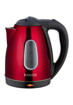 Електрочайник BROCK WK 0603 RD 1500Вт/ 1.8л/ потрійна система безпеки/ червоний
