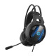 Гарнітура HP DHE-8001, 3.5mm+USB, LED, Black