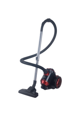 Порохотяг BROCK BVC 8055 RD контейнерний/ 800Вт/ 2л/ фільтр НЕРА/ чорно-червоний