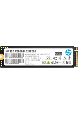 SSD 512Gb HP FX900 M.2 PCIe 4.0 x4 NVMe 2280 TLC 3D V-NAND, Retail