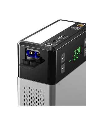 Автомобільний Jump Starter X1 2500A, компресор 150PSI 18000mAh USB QC3.0 DC15V/10A LED Light Vtoman