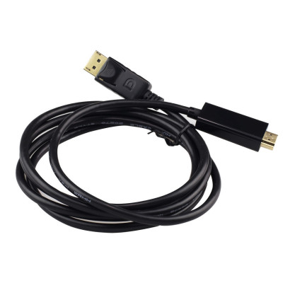 Кабель DisplayPort M-HDMI M 3.0м чорний