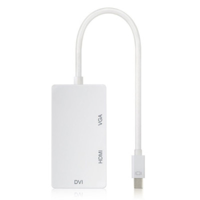 Перехідник mini DisplayPort M --> HDMI/VGA/DVI (24+5), FHD 1080p Перехідник mini DisplayPort M --> HDMI/VGA/DVI (24+5), FHD 1080p