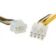 Кабель живлення для відеокарти  8pin M-6pin M, 0.2м