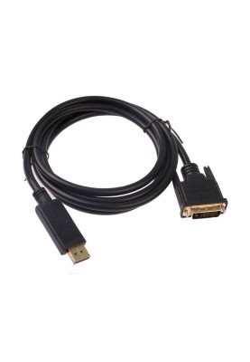 Кабель DisplayPort M-DVI-D 25 M, 1.8 м, чорний