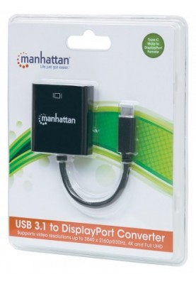 Перехідник USB3.1 Type-C --> DisplayPort (F), Manhattan