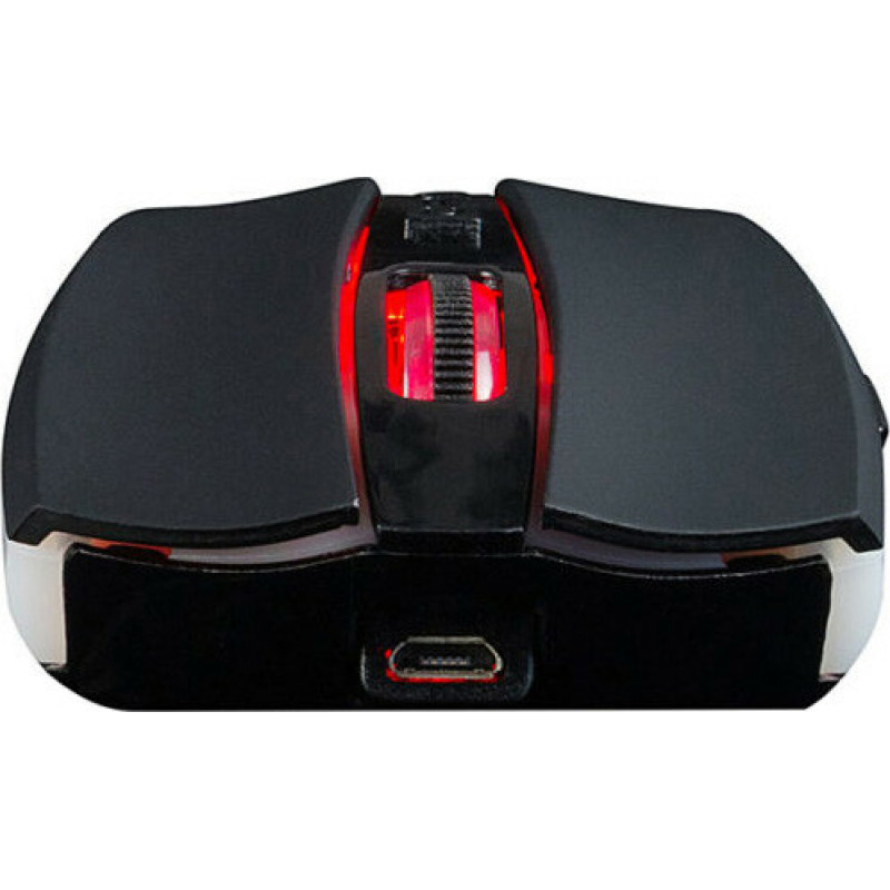 Мишка  Modecom MC-WRM1, бездротова, зарядка, 3кн., 1600dpi, чорна