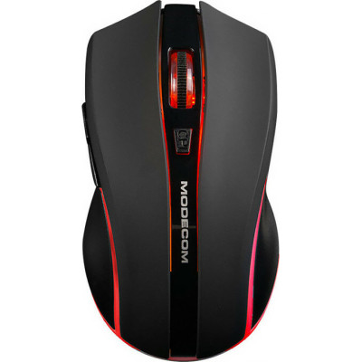 Мишка  Modecom MC-WRM1, бездротова, зарядка, 3кн., 1600dpi, чорна