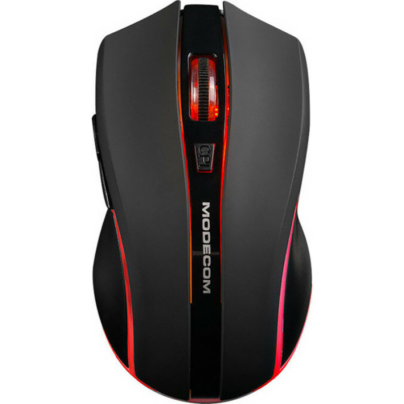 Мишка  Modecom MC-WRM1, бездротова, зарядка, 3кн., 1600dpi, чорна