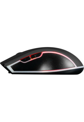 Мишка  Modecom MC-WRM1, бездротова, зарядка, 3кн., 1600dpi, чорна