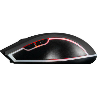 Мишка  Modecom MC-WRM1, бездротова, зарядка, 3кн., 1600dpi, чорна