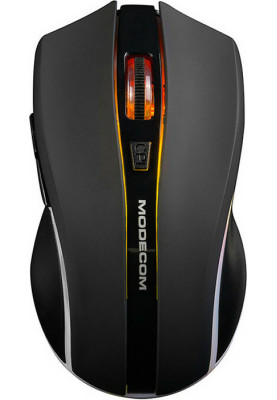 Мишка  Modecom MC-WRM1, бездротова, зарядка, 3кн., 1600dpi, чорна