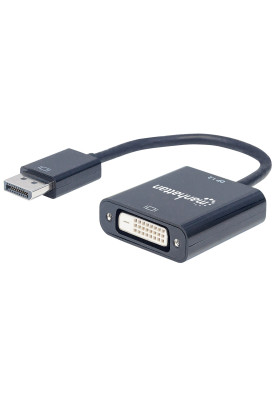 Перехідник DisplayPort M -> DVI F DVI-D(25), Manhattan