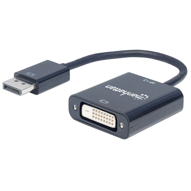 Перехідник DisplayPort M -> DVI F DVI-D(25), Manhattan