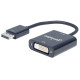 Перехідник DisplayPort M -> DVI F DVI-D(25), Manhattan