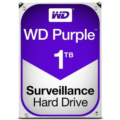 HDD 1000Gb, IntelliPower, WD Purple, 64M, SATA III (WD10PURZ)