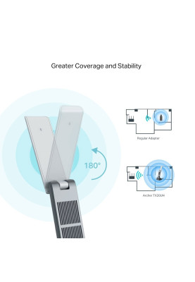 Адаптер WiFi TP-Link Archer TX20UH AX1800, Wi-Fi 6 USB Adapter