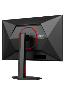 TFT 27" AOC U27G4R, UHD, IPS, 160Гц, 2хHDMI, DP, HAS, Pivot, чорно-червоний