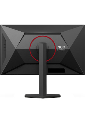 TFT 27" AOC U27G4R, UHD, IPS, 160Гц, 2хHDMI, DP, HAS, Pivot, чорно-червоний