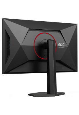 TFT 27" AOC U27G4R, UHD, IPS, 160Гц, 2хHDMI, DP, HAS, Pivot, чорно-червоний